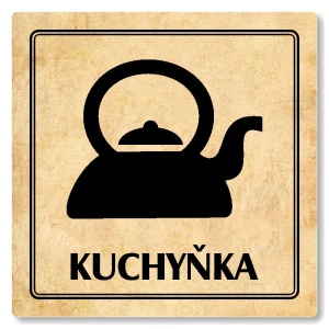 Kuchyňka, 100x100mm, pergamen, Utah